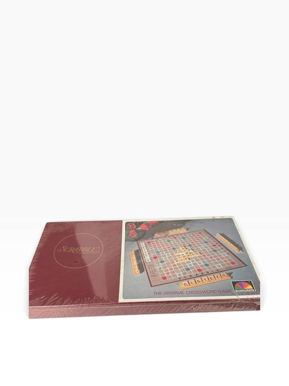 Selchow Righter Scrabble Crossword Game vintage 1971 New in unopened Package